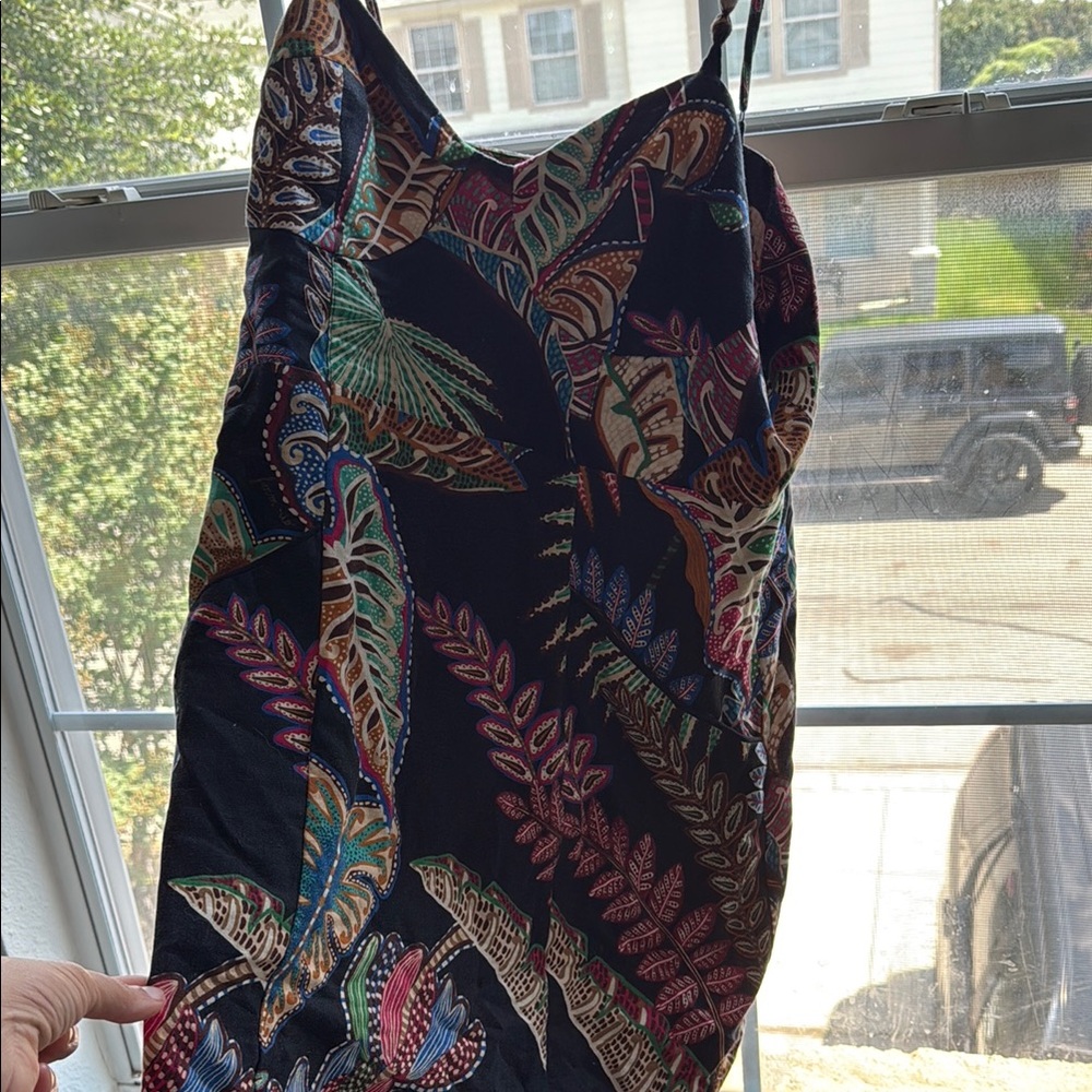 FARM Rio Black Multicolor Mini Dress - Picture 3 of 6